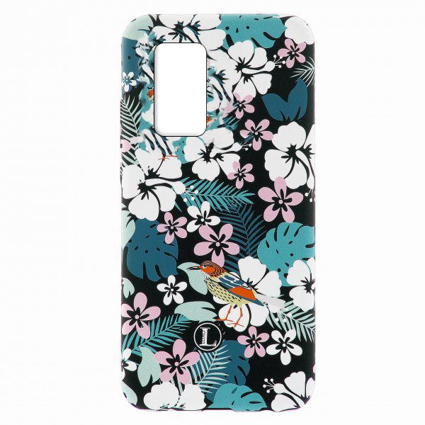 фото Силиконовый чехол для samsung galaxy s20 luxo flowers h11