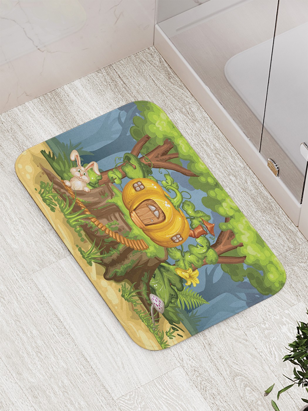 

bath_71401 Коврик противоскользящий для ванной, сауны, бассейна, 77х52 см