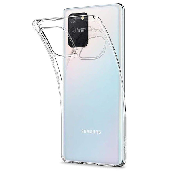 фото Силиконовый чехол для samsung galaxy s10 lite ibox crystal прозрачный