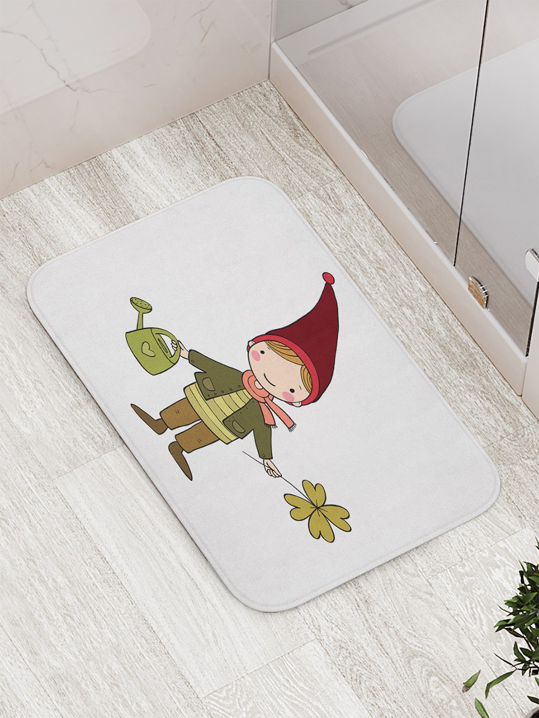 

bath_71400 Коврик противоскользящий для ванной, сауны, бассейна, 77х52 см