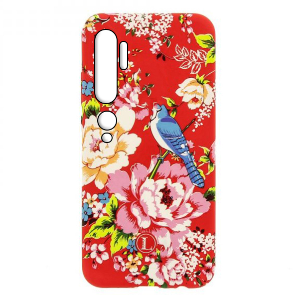 фото Силиконовый чехол для xiaomi mi note 10 luxo flowers h7