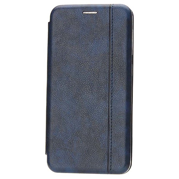 фото Чехол книжка для samsung galaxy s20 fashion case retro line синий