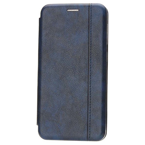 фото Чехол книжка для samsung galaxy s20 ultra fashion case retro line синий