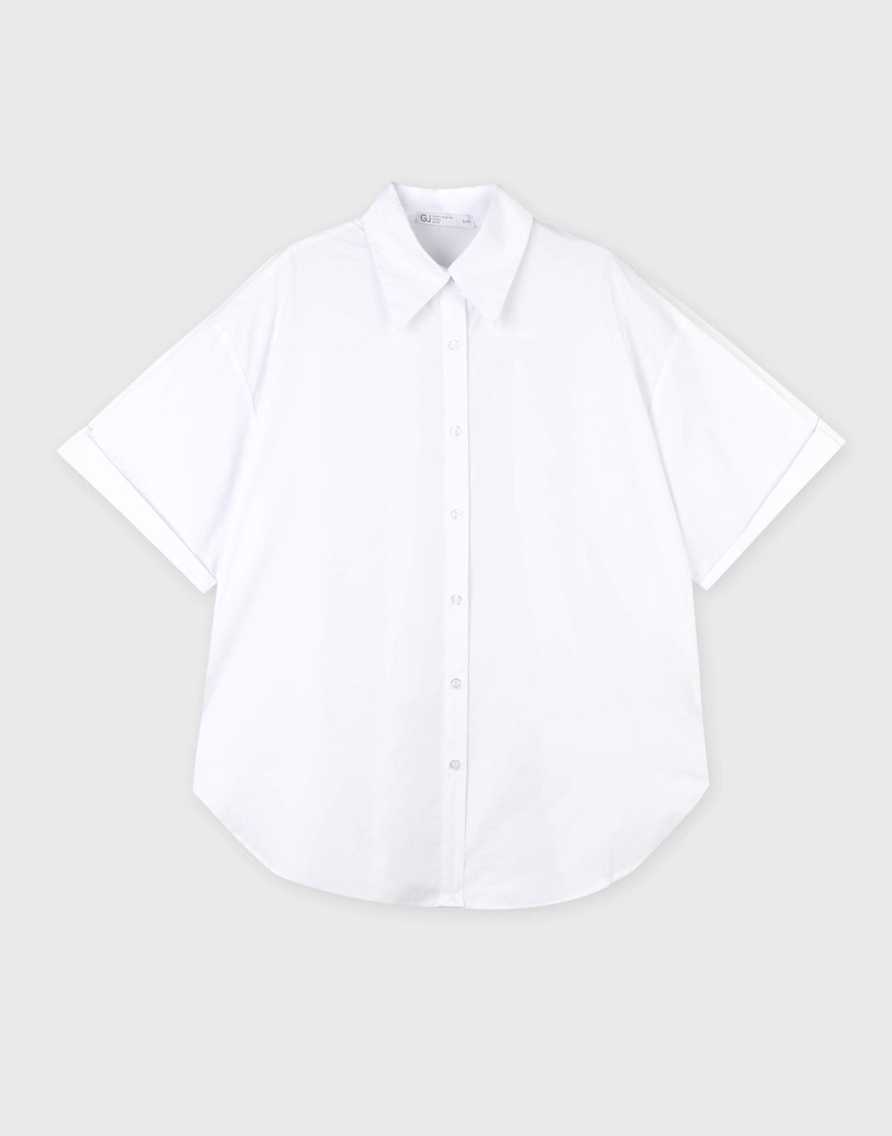 

Рубашка женская Gloria Jeans GSU001232 белый L-XL/170, GSU001232