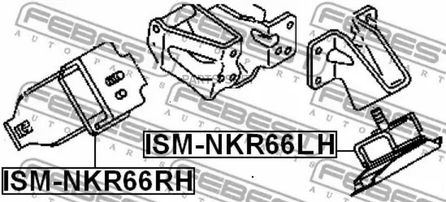 

ISM-NKR66RH_подушка двигателя правая Isuzu Elf 81>