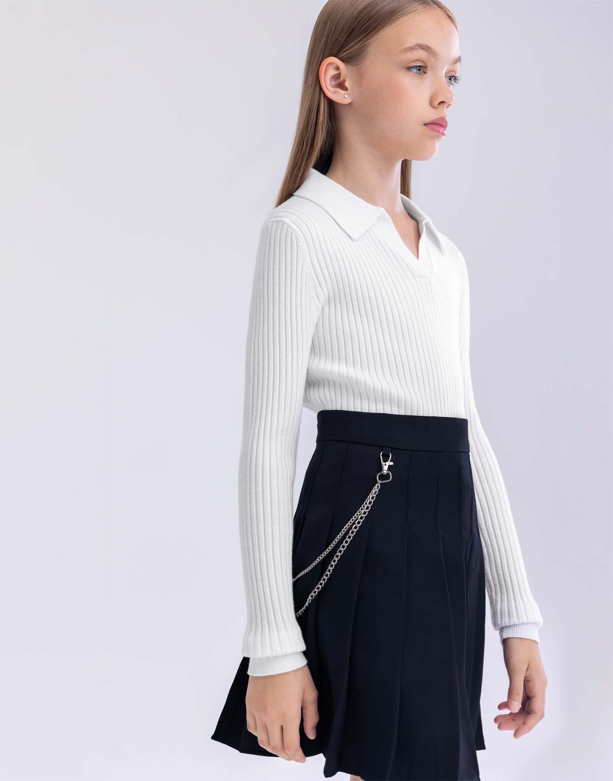 

Юбка для девочки Gloria Jeans GSU001206 темно-синий XS/164, GSU001206