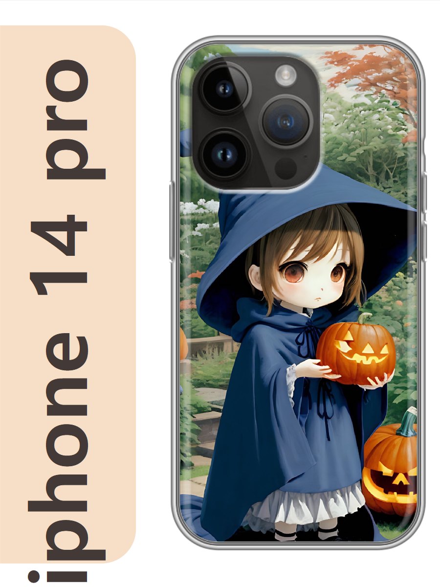 

Чехол на Apple Iphone 14 pro ведьмочка аниме 925, Прозрачный, Iphp14anim