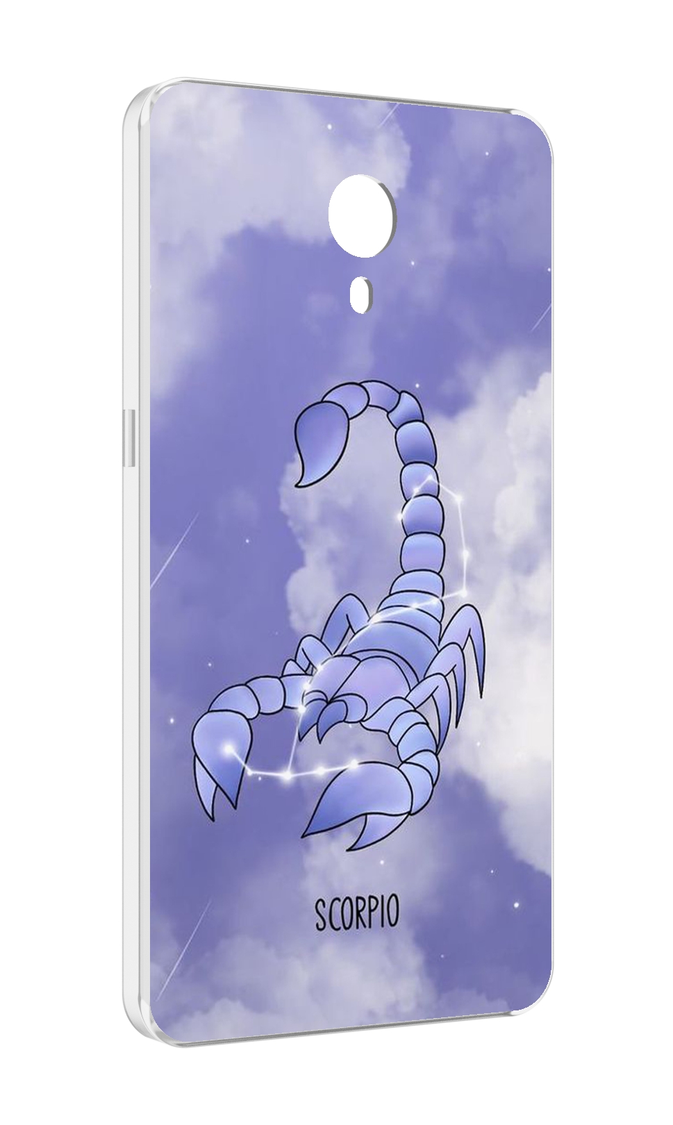 

Чехол MyPads знак зодиака скорпион 2 для Meizu M3 Note, Прозрачный, Tocco
