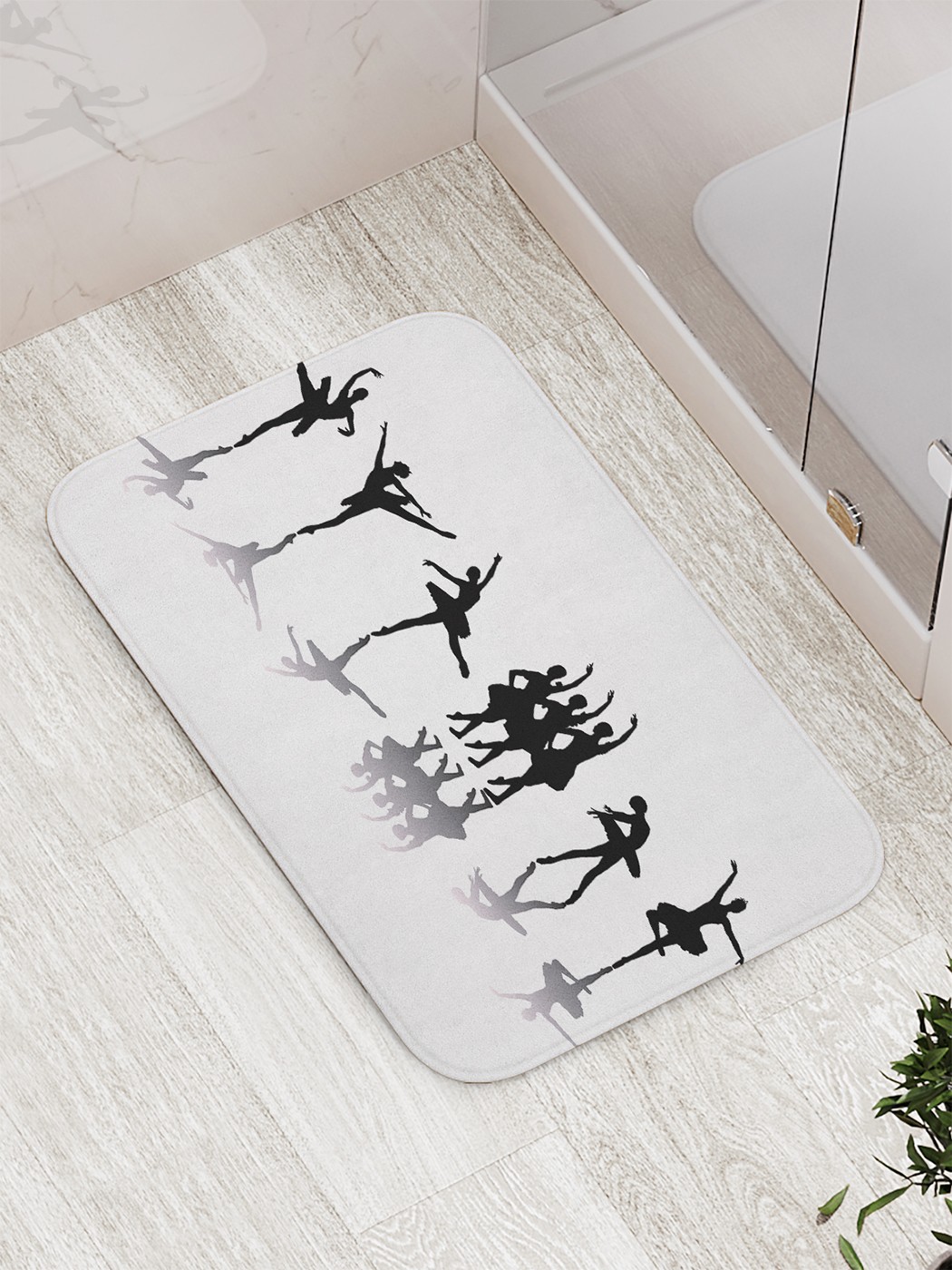 

bath_71176 Коврик противоскользящий для ванной, сауны, бассейна, 77х52 см