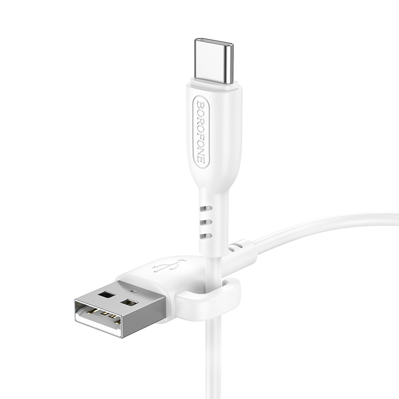 

Кабель USB - Type-C Borofone BX91a 1 м белый, BX91a