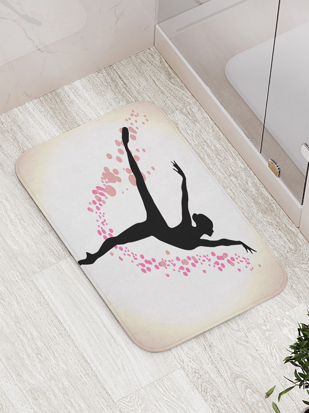 

bath_71160 Коврик противоскользящий для ванной, сауны, бассейна, 77х52 см