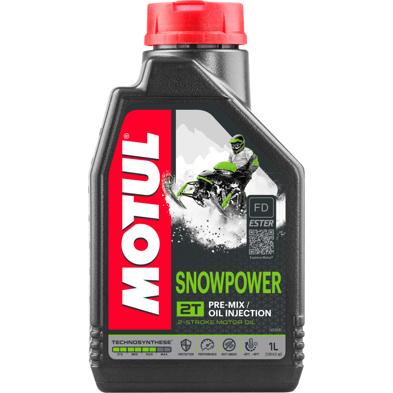 Моторное масло Motul SnoWpoWer 2T 0W40 1л