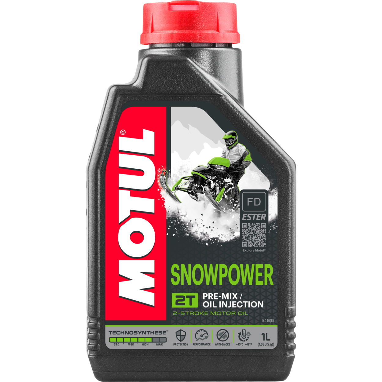 фото Моторное масло motul snowpower 2t 0w40 1 л