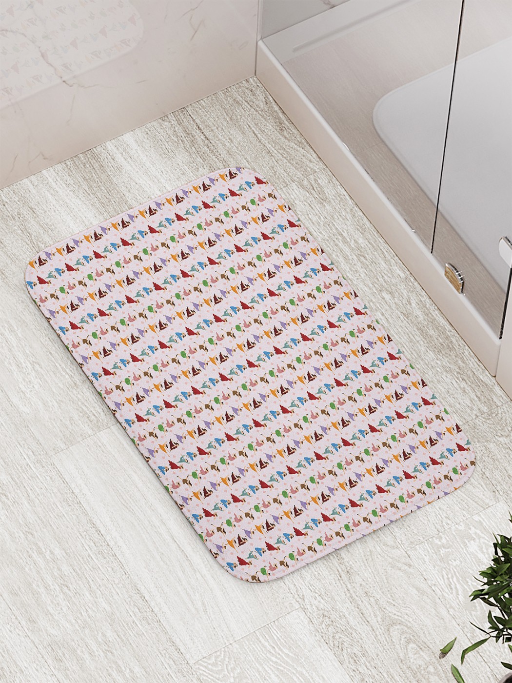 

bath_71158 Коврик противоскользящий для ванной, сауны, бассейна, 77х52 см