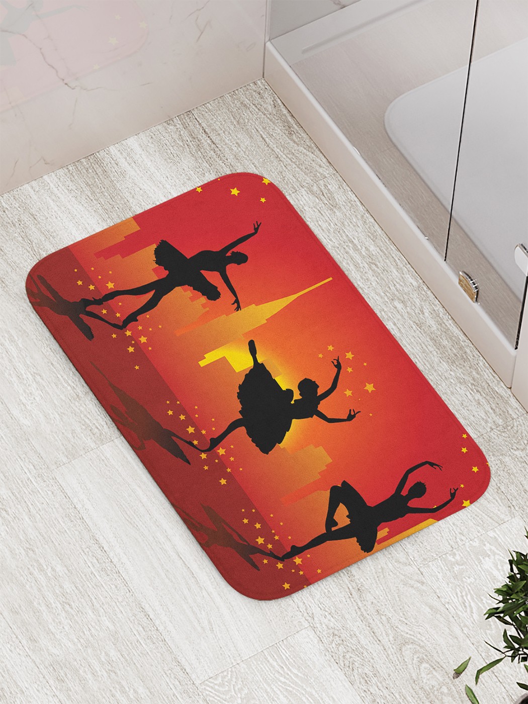 

bath_71156 Коврик противоскользящий для ванной, сауны, бассейна, 77х52 см