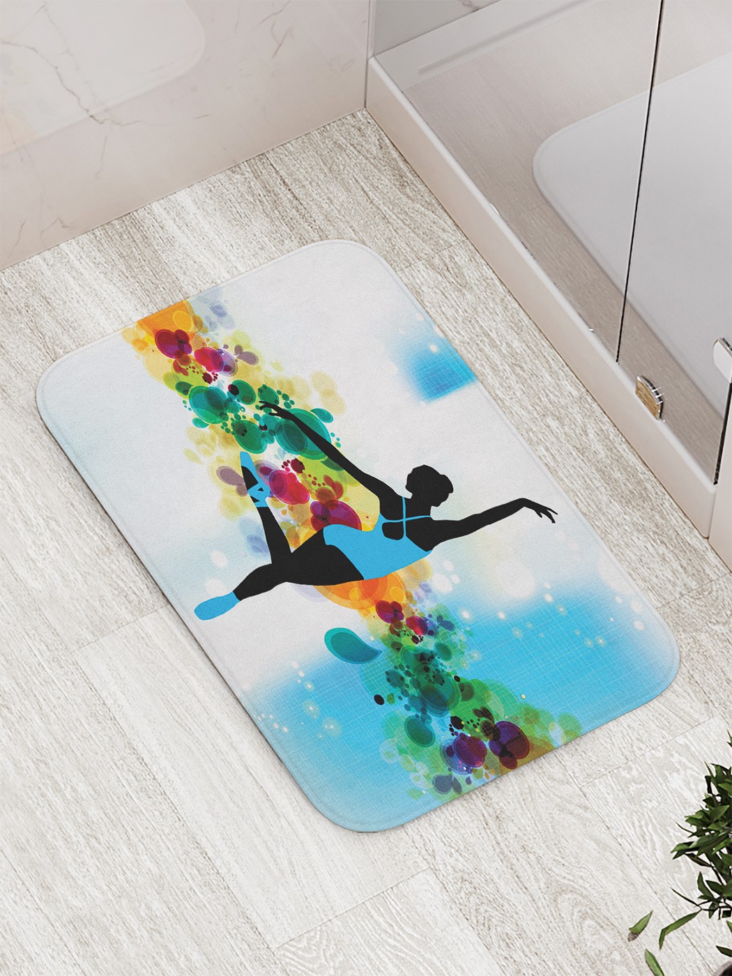 

bath_71152 Коврик противоскользящий для ванной, сауны, бассейна, 77х52 см