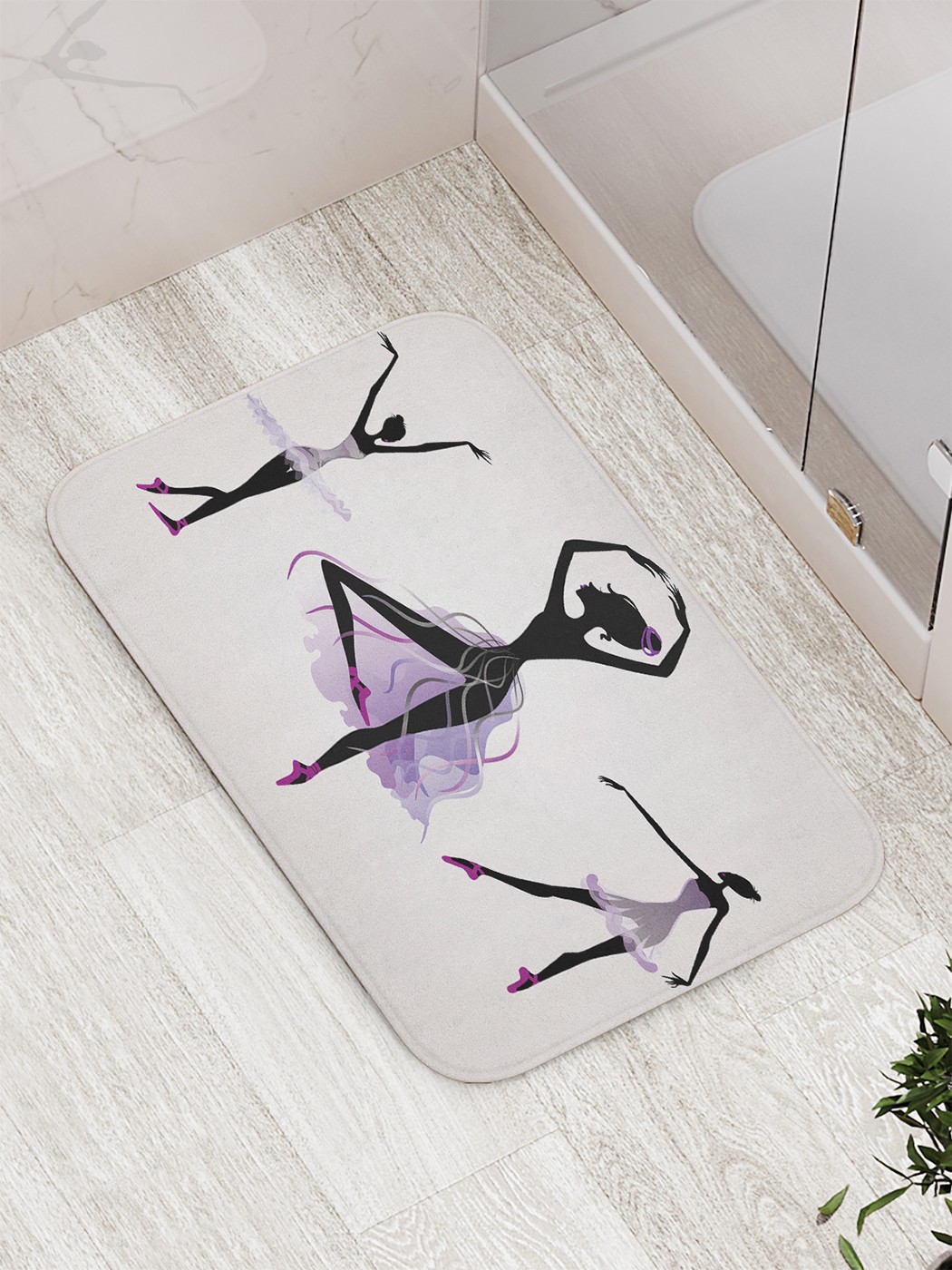 

bath_71151 Коврик противоскользящий для ванной, сауны, бассейна, 77х52 см