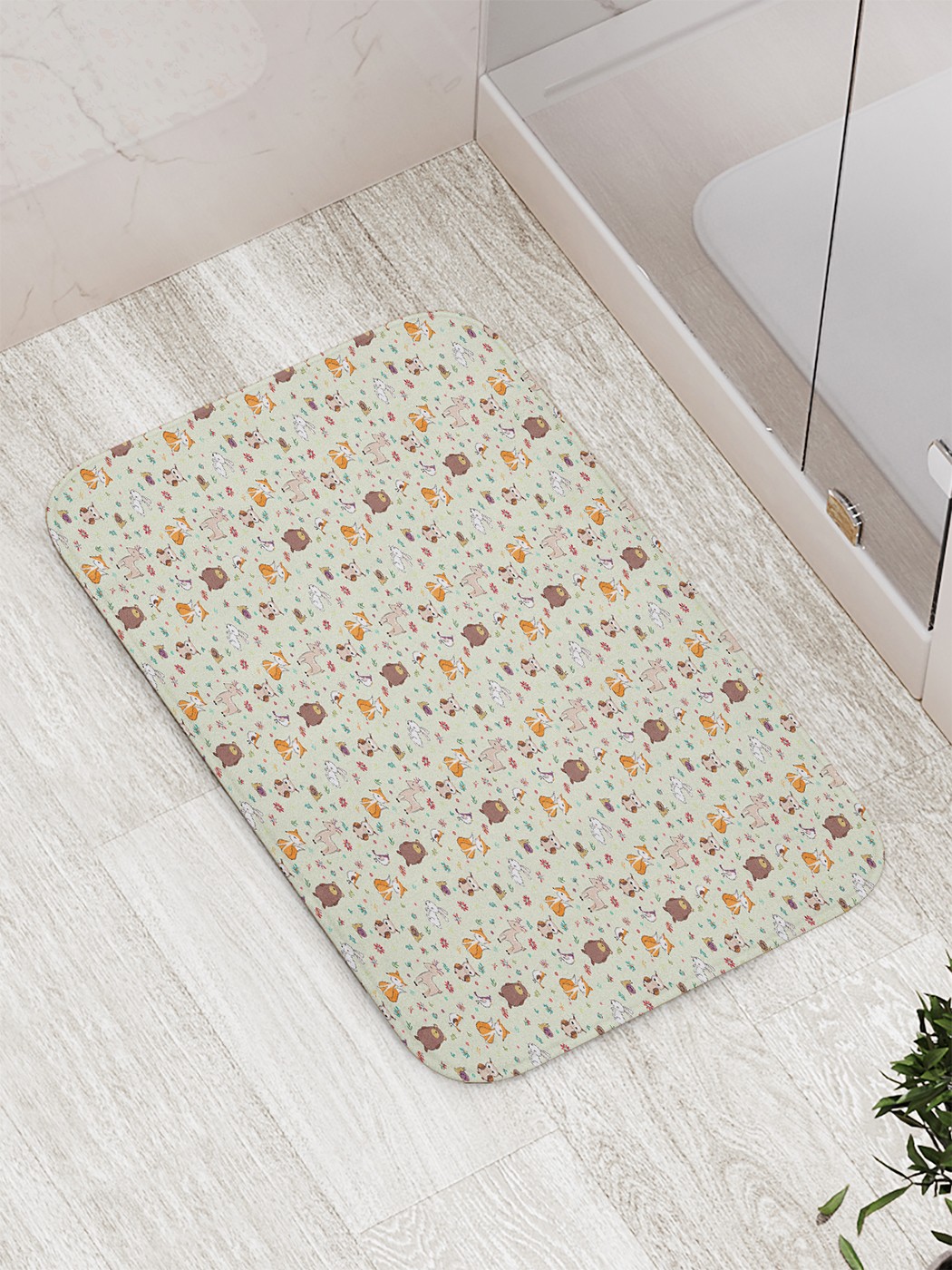 

bath_71146 Коврик противоскользящий для ванной, сауны, бассейна, 77х52 см