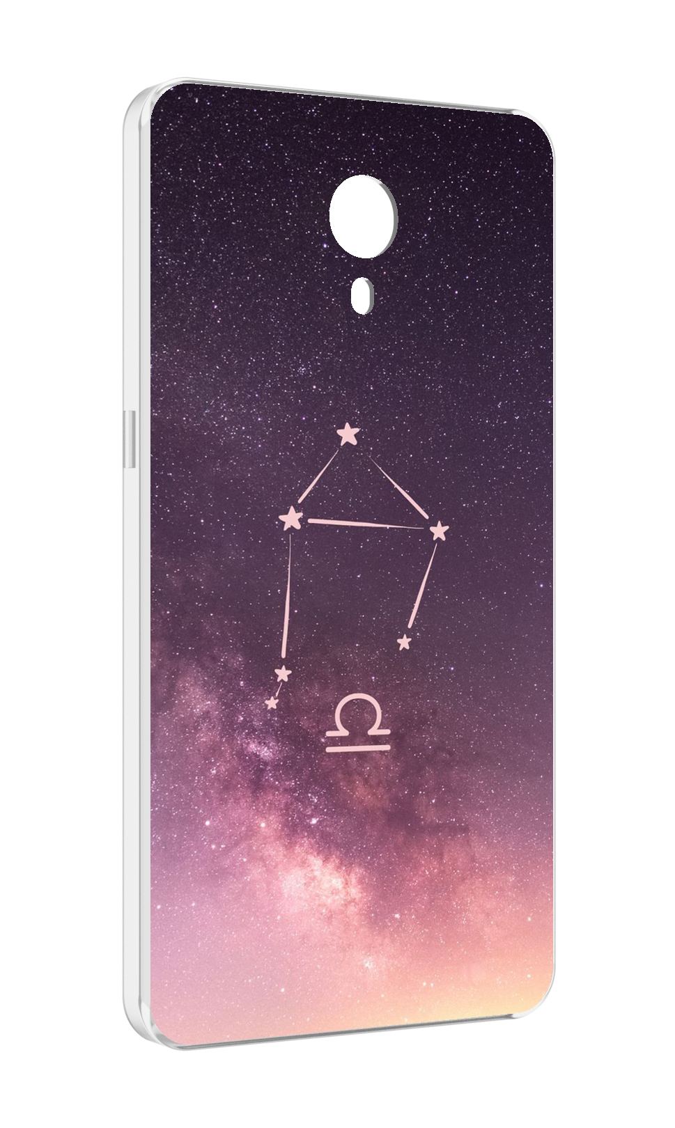 

Чехол MyPads знак зодиака весы 4 для Meizu M3 Note, Прозрачный, Tocco