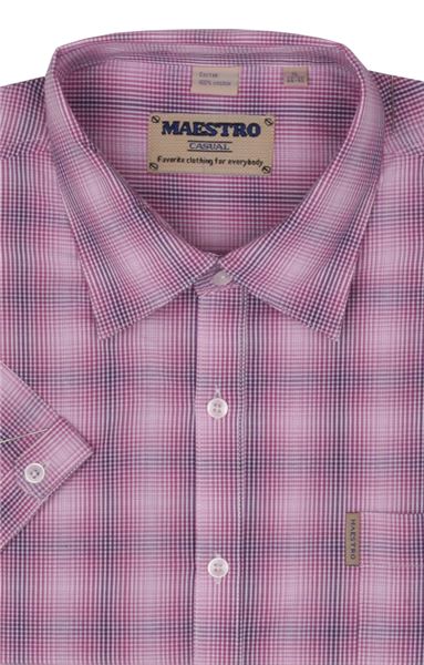 

Рубашка мужская Maestro Vintage 2K розовая 2XL, Vintage 2K