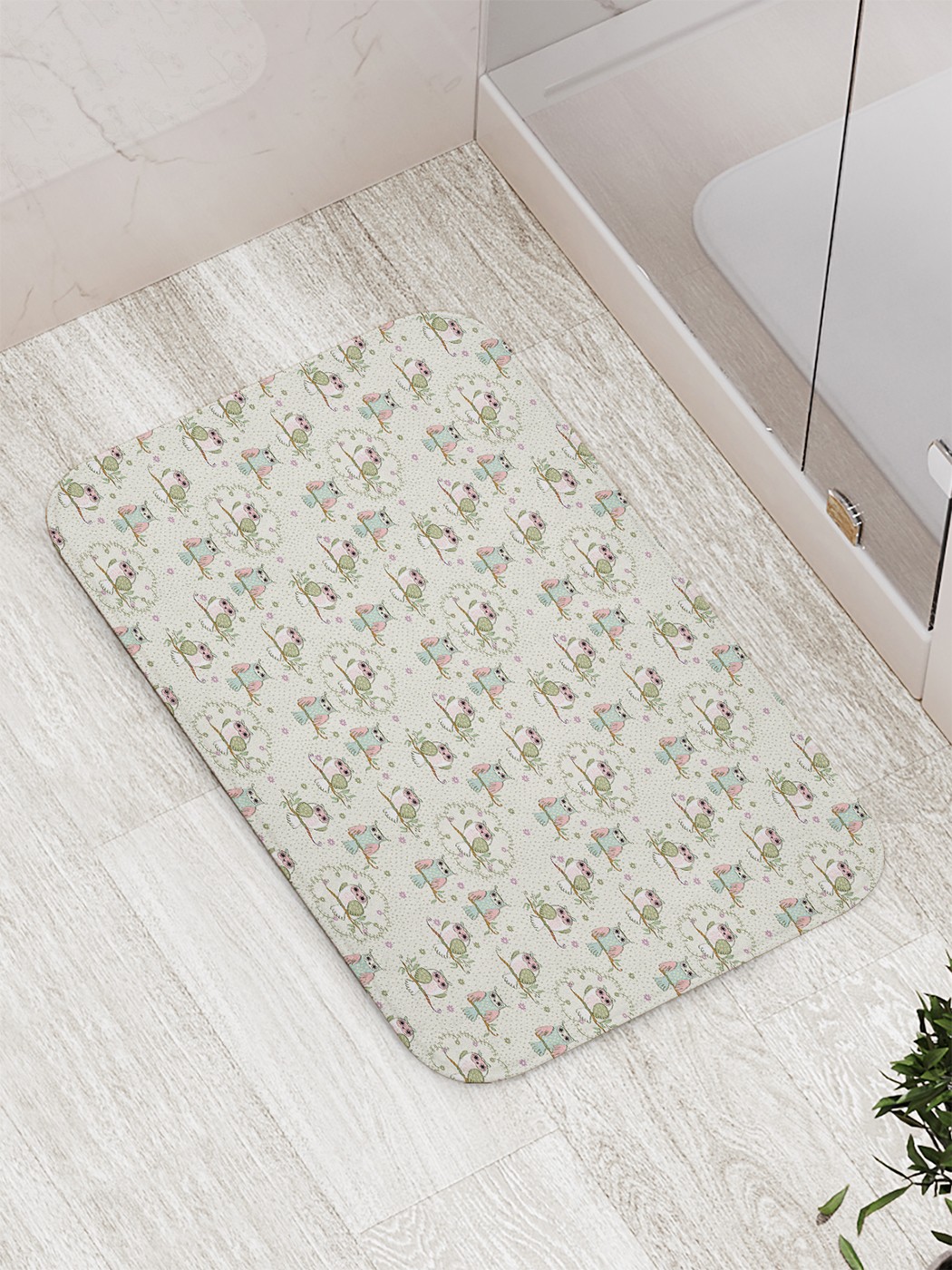 

bath_71142 Коврик противоскользящий для ванной, сауны, бассейна, 77х52 см