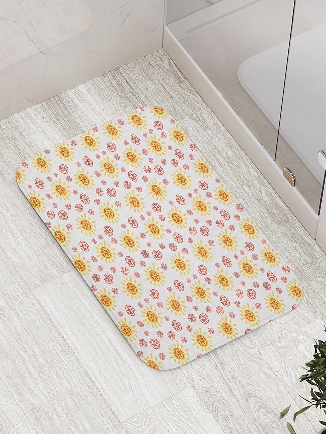 

bath_71137 Коврик противоскользящий для ванной, сауны, бассейна, 77х52 см