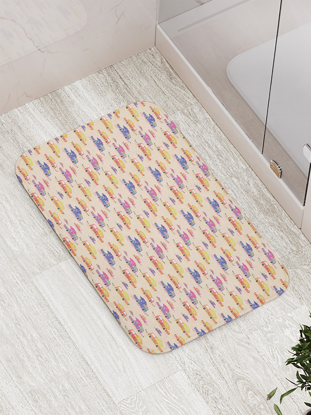 

bath_71132 Коврик противоскользящий для ванной, сауны, бассейна, 77х52 см