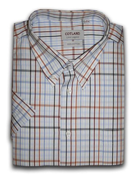 Рубашка мужская Cotland 8803-4K разноцветная M
