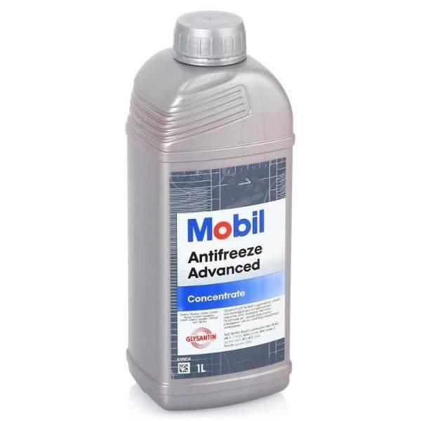 фото Антифриз mobil antifreeze advanced концентрат красный 1 л 151153r mobil 151153r