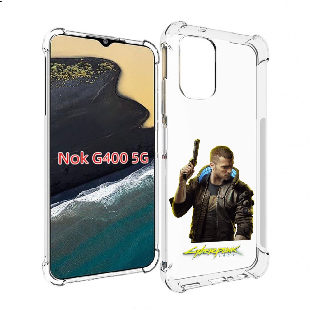 

Чехол MyPads Cyberpunk-2077 для Nokia G400 5G, Прозрачный, Tocco