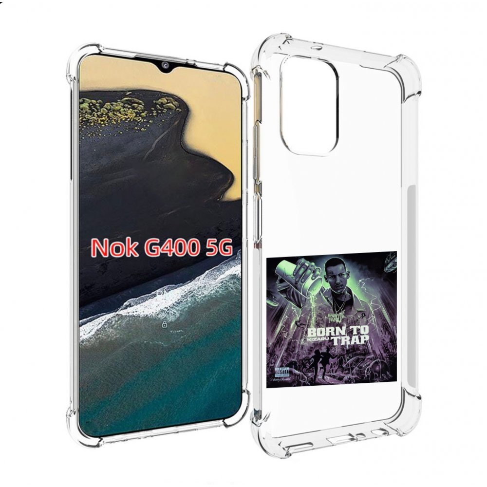 

Чехол MyPads Born to Trap Kizaru для Nokia G400 5G, Прозрачный, Tocco