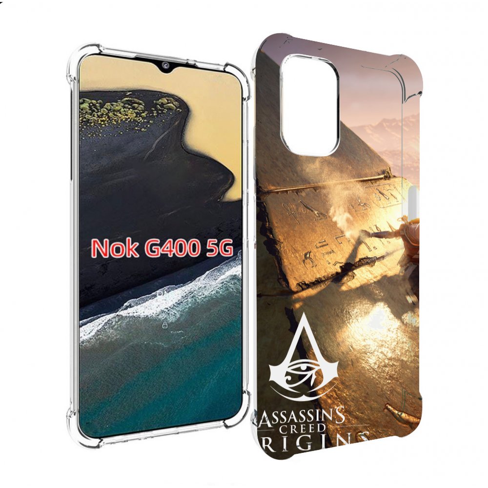 

Чехол MyPads Assassin's Creed Origins для Nokia G400 5G, Прозрачный, Tocco