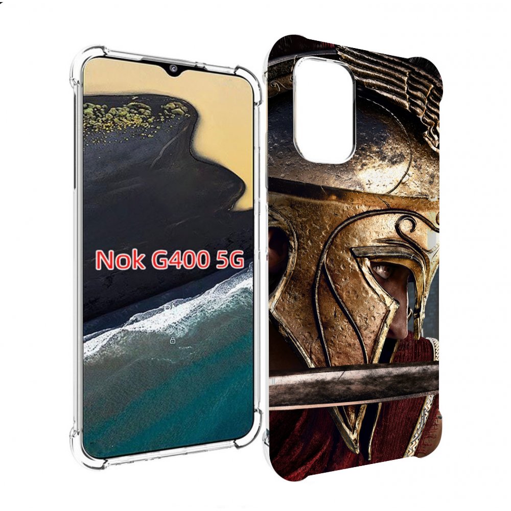 

Чехол MyPads Assassin's Creed Odyssey для Nokia G400 5G, Прозрачный, Tocco