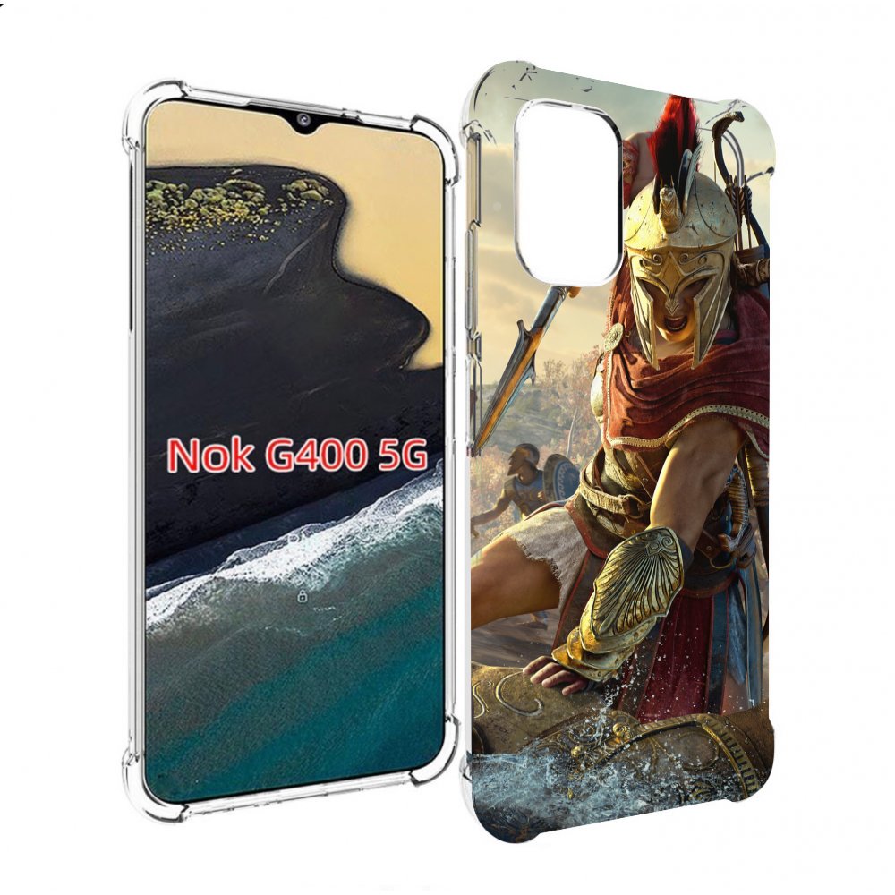 

Чехол MyPads Assassin's Creed Odyssey Kassandra мужской для Nokia G400 5G, Прозрачный, Tocco