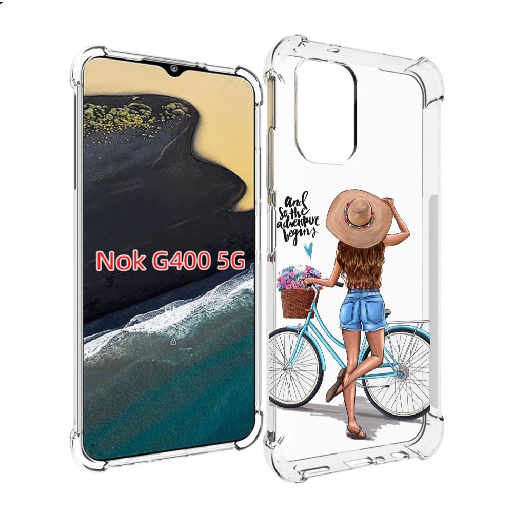 

Чехол MyPads Adventure женский для Nokia G400 5G, Прозрачный, Tocco