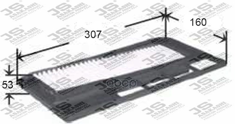 

Воздушный фильтр JS Asakashi A0315