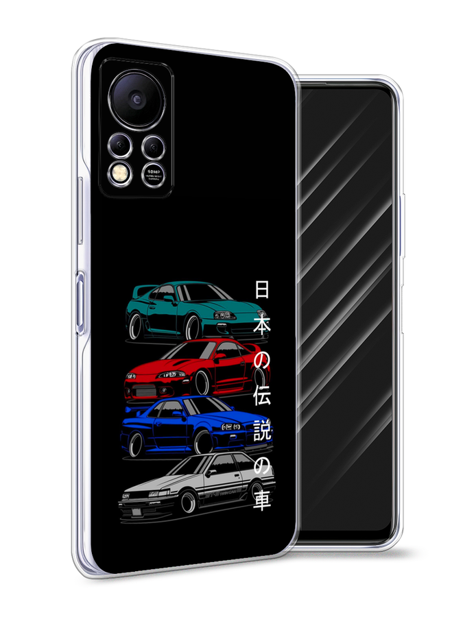 

Чехол Awog на Infinix HOT 11S NFC "JDM Legend cars", Разноцветный, 3100950-5