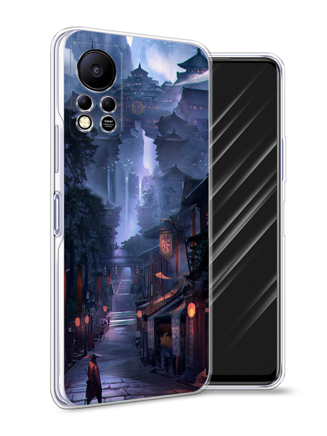 

Чехол Awog на Infinix HOT 11S NFC "Одинокий самурай", Разноцветный, 3100950-10