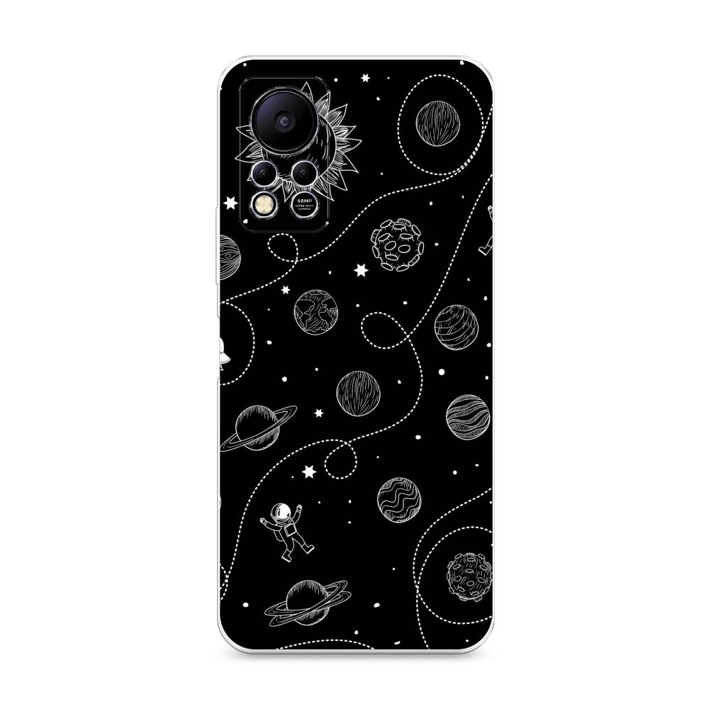 

Чехол Awog на Infinix HOT 11S NFC "В невесомости", Разноцветный, 3100950-4