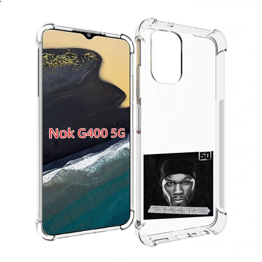 

Чехол MyPads 50 Cent - The Kanan Tape для Nokia G400 5G, Прозрачный, Tocco