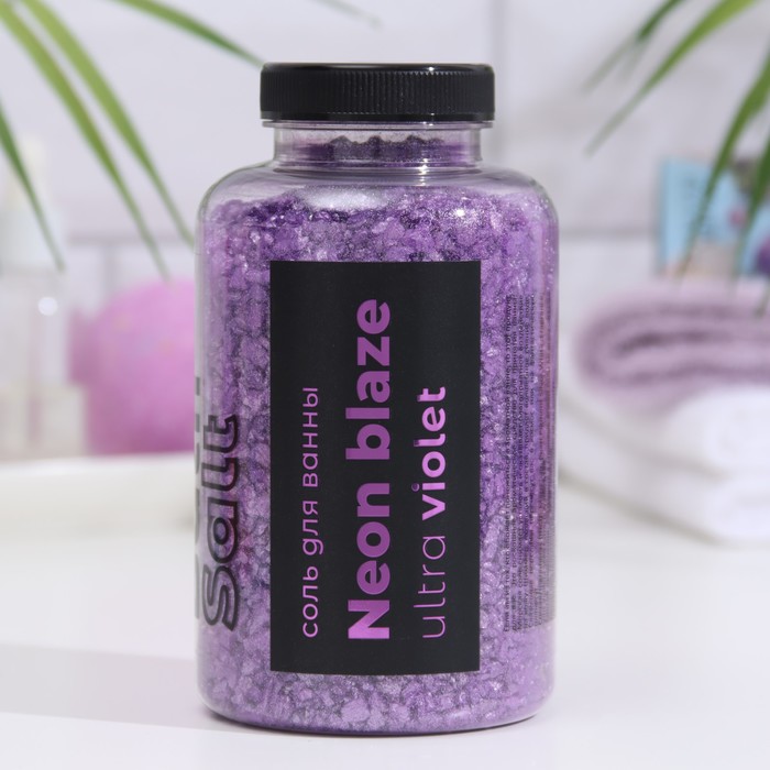 

Соль для ванны NEON BLAZE «Ultra violet», 500 г