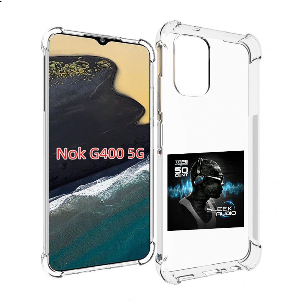 

Чехол MyPads 50 Cent - Sleek Audio для Nokia G400 5G, Прозрачный, Tocco