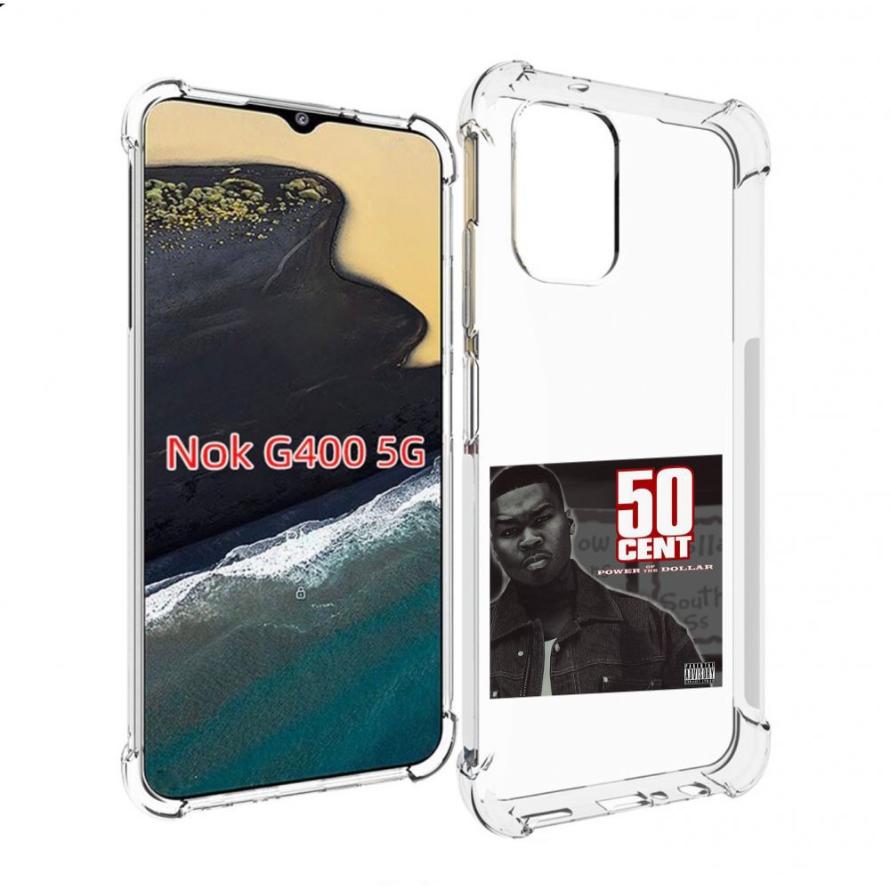

Чехол MyPads 50 Cent - Power Of The Dollar для Nokia G400 5G, Прозрачный, Tocco