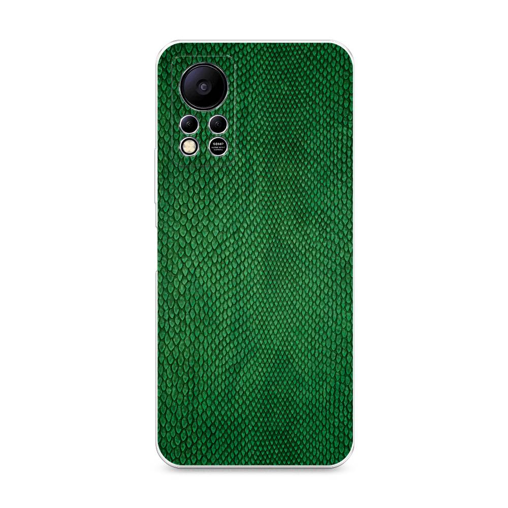 

Чехол Awog на Infinix HOT 11S NFC "Изумрудная змея", Разноцветный, 3100950-3