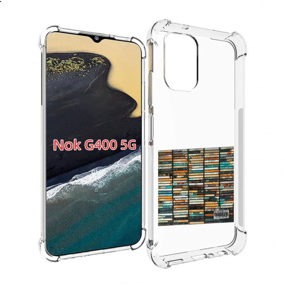 

Чехол MyPads 2004 Скриптонит для Nokia G400 5G, Прозрачный, Tocco