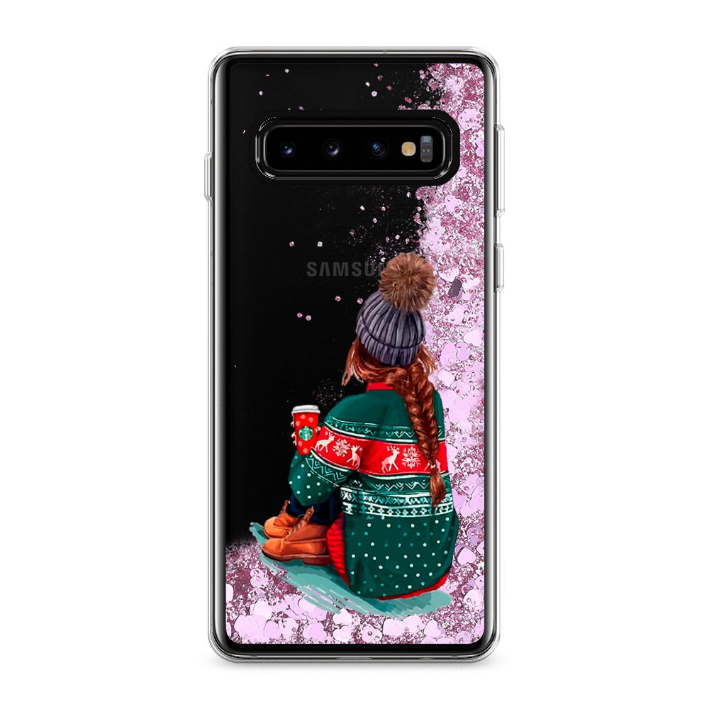 

Чехол Awog на Samsung Galaxy S10 "Winter dreams", Разноцветный, 27094-1