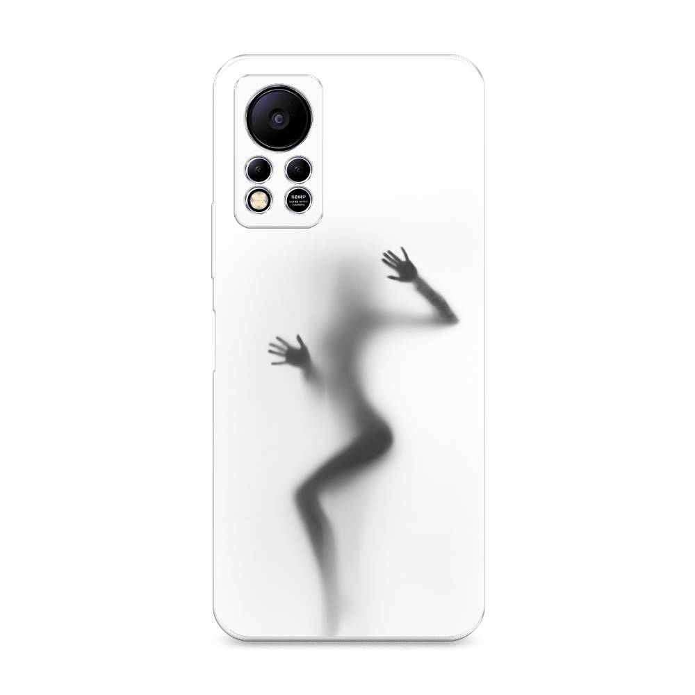 фото Чехол awog "девушка в душе" для infinix hot 11s nfc