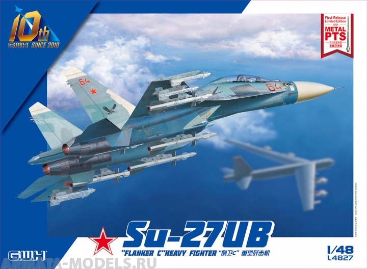 

L4827 Российский самолет Су-27УБ