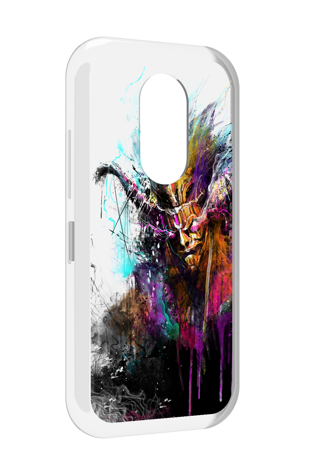 

Чехол MyPads яркий дьявол для Doogee S61 / S61 Pro, Прозрачный, Tocco