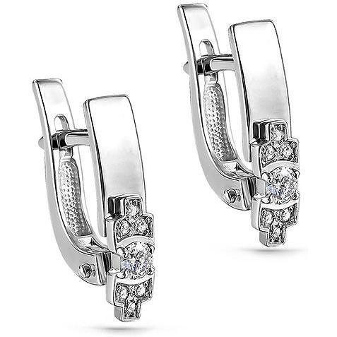 

Серьги женские из золота Kabarovsky 12-11205-1000, бриллиант, 12-11205-1000